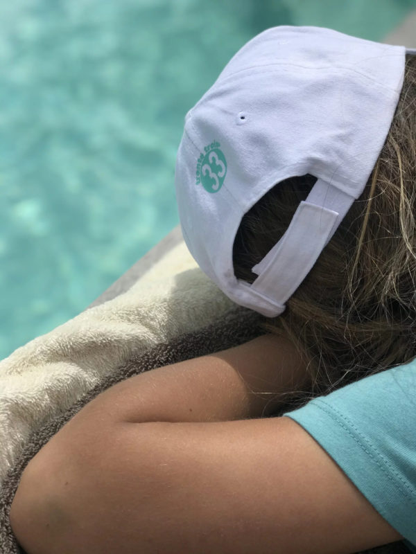 Une casquette Cap for rêveur blanche de la marque régionale 33.