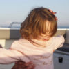 Un sweat pour fille en coton bio "Mademoiselle du Cap", de la marque trente trois.