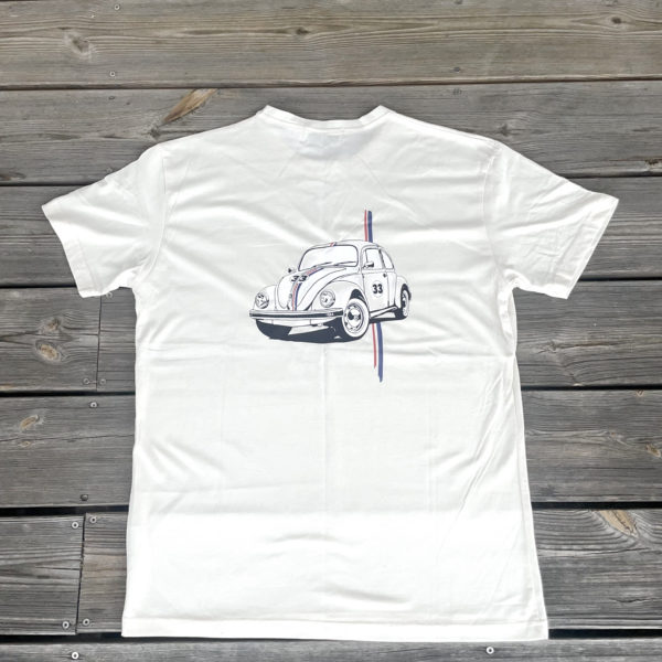 Un tee-shirt coccinelle pour homme de la marque régionale 33.