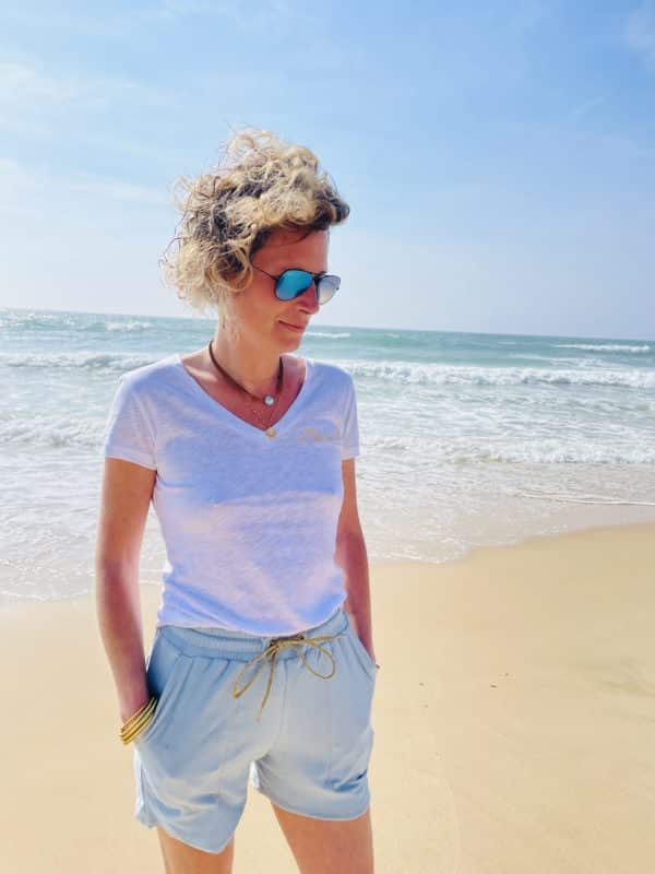 Short Eponge Bleu Ciel – Image 4