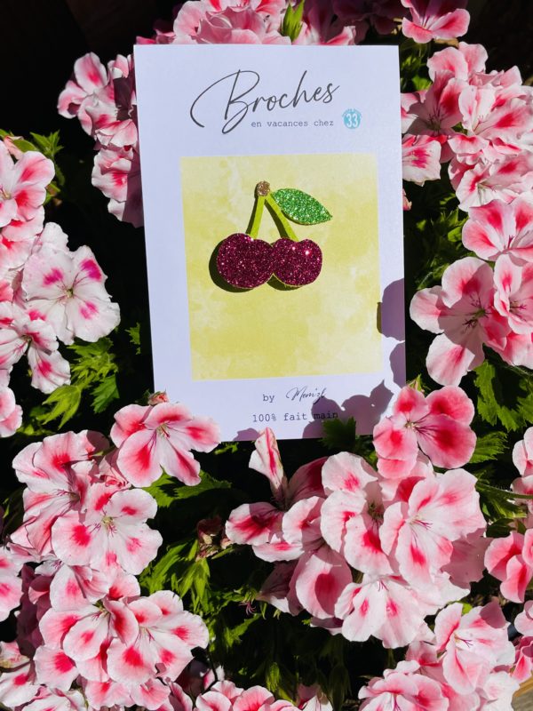 Broche Cerises – Image 2
