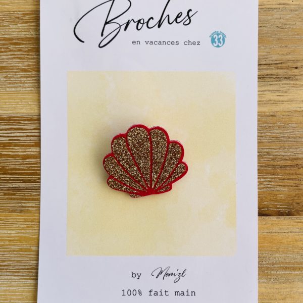 Broche Coquille