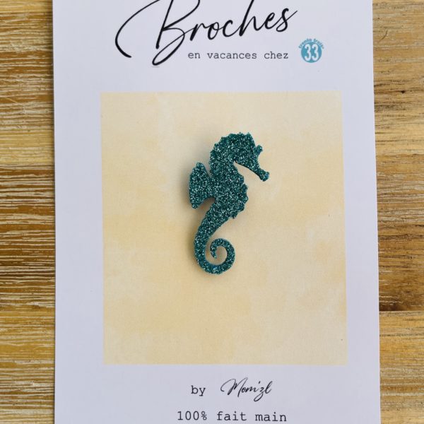 Broche Hippocampe