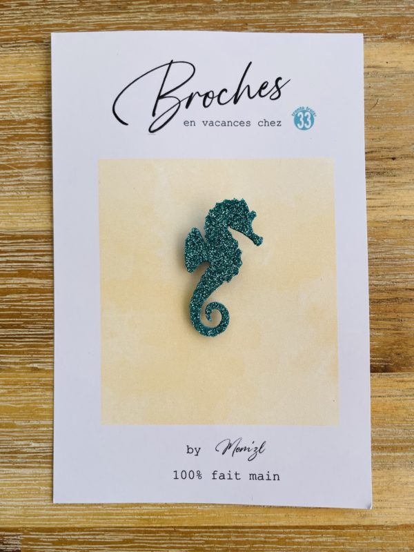 Broche Hippocampe