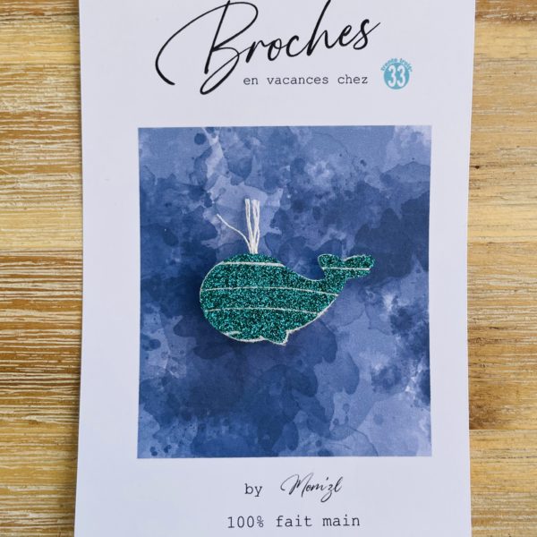 Broche Baleine