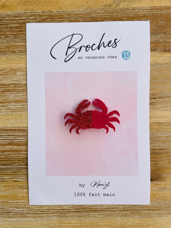 Broche Crabe