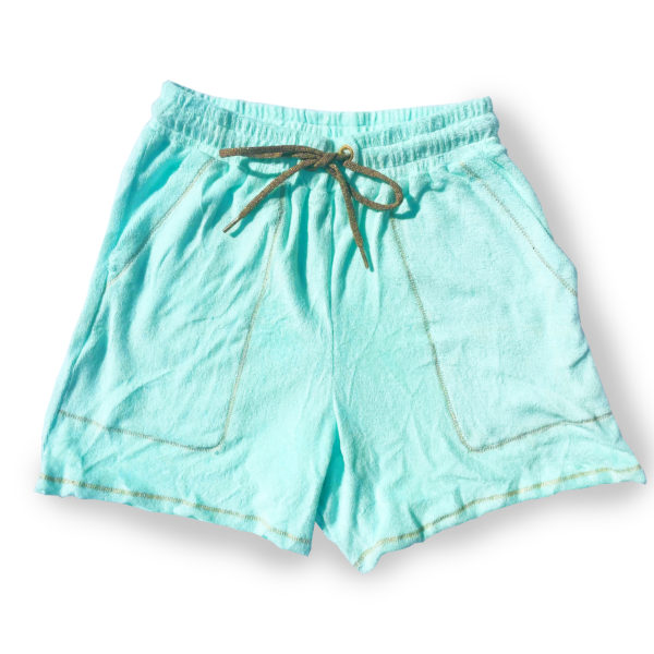 Short Eponge Turquoise