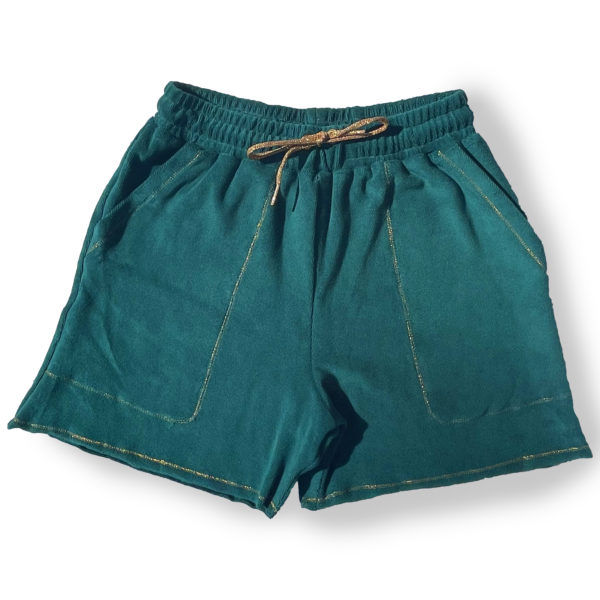 Short Eponge Vert