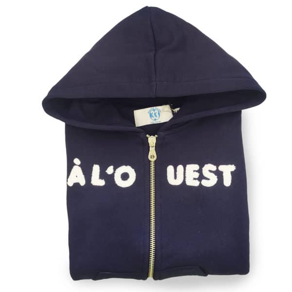 Sweat zippé A l'Ouest
