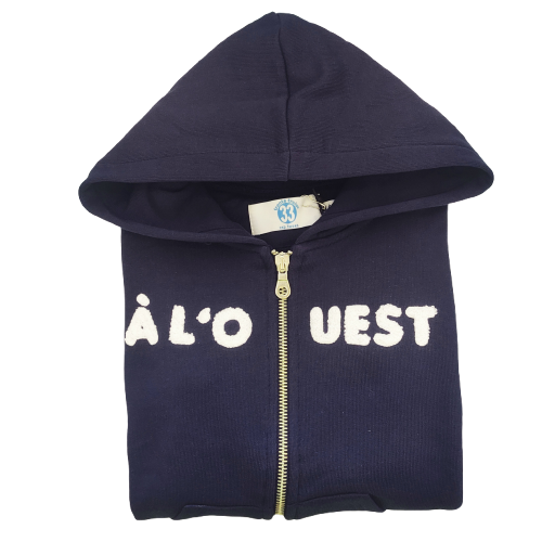 Sweat zippé A l'Ouest