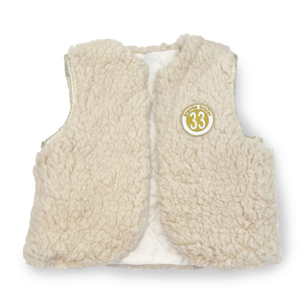 Gilet sherpa Beige