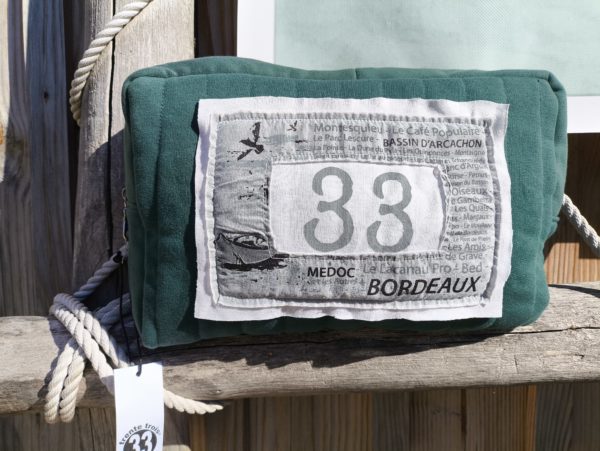 Trousse de toilette 33 verte