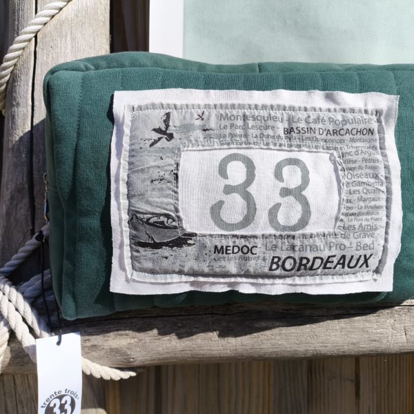 Trousse de toilette 33 verte