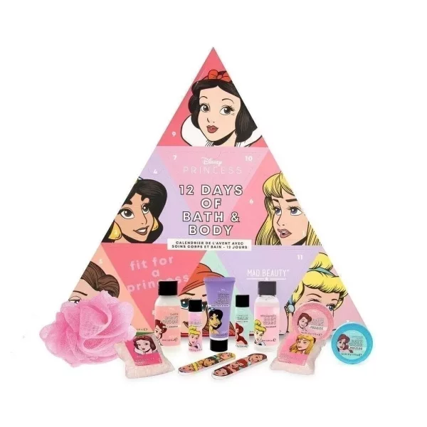 Calendrier de L'avent 12 jours de Princesse