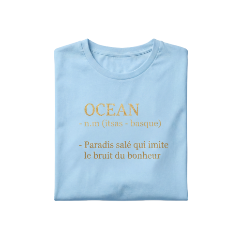 Tee-shirt Ocean ciel