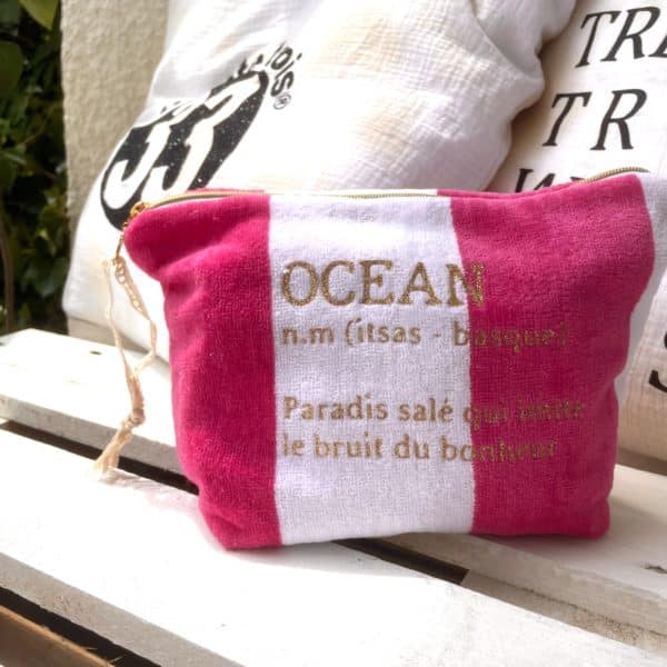 Trousse Éponge Ocean Fushia
