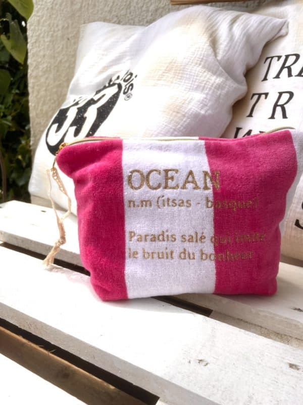 Trousse Éponge Ocean Fushia