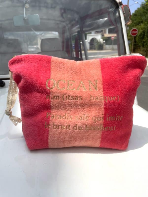 Trousse Éponge Ocean orangade