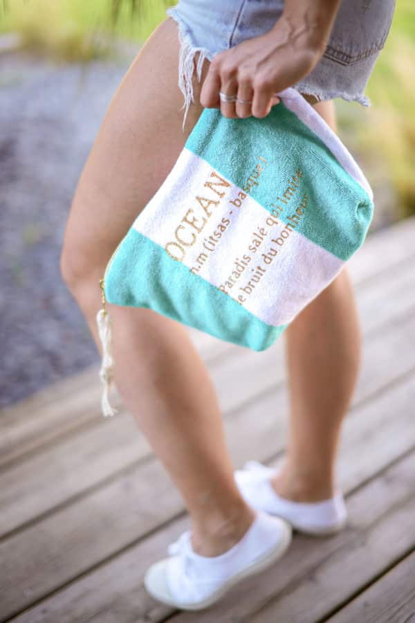 Trousse Éponge Ocean turquoise – Image 2