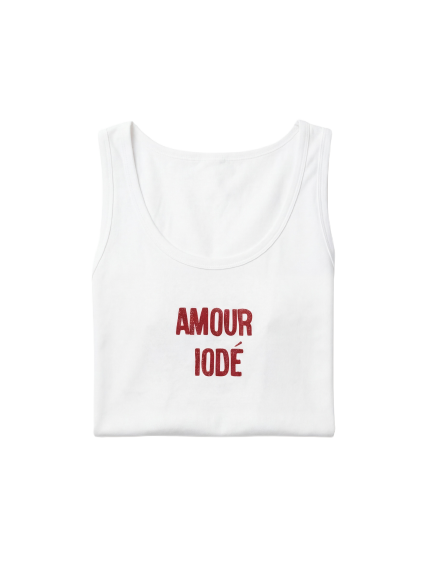 Debardeur Amour Iodé blanc