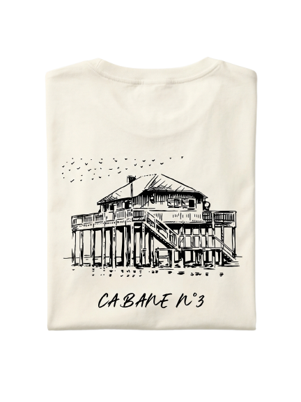 Tee-shirt Tchanqués n°3 crème