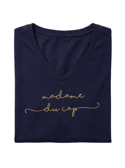 Tee-shirt Madame du Cap marine