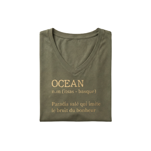 Tee-shirt Ocean Itsas kaki