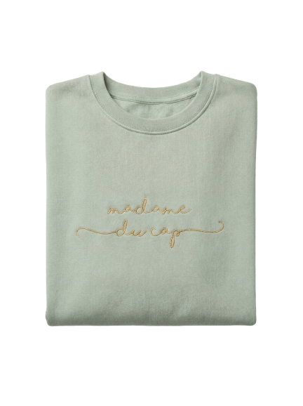 Sweat Madame du Cap sauge