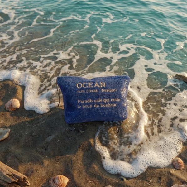 Pochette Éponge Océan marine