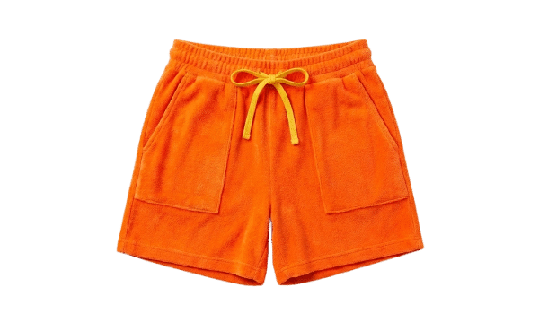 Short éponge Surf orange