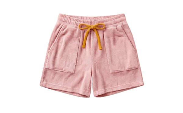Short éponge Surf rose