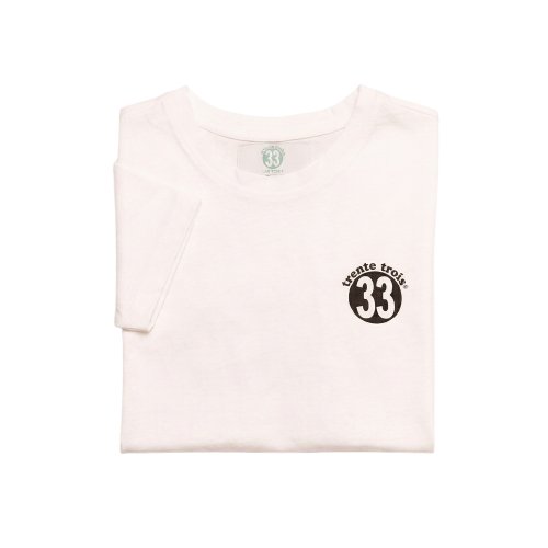 Tee-shirt Cabane crème