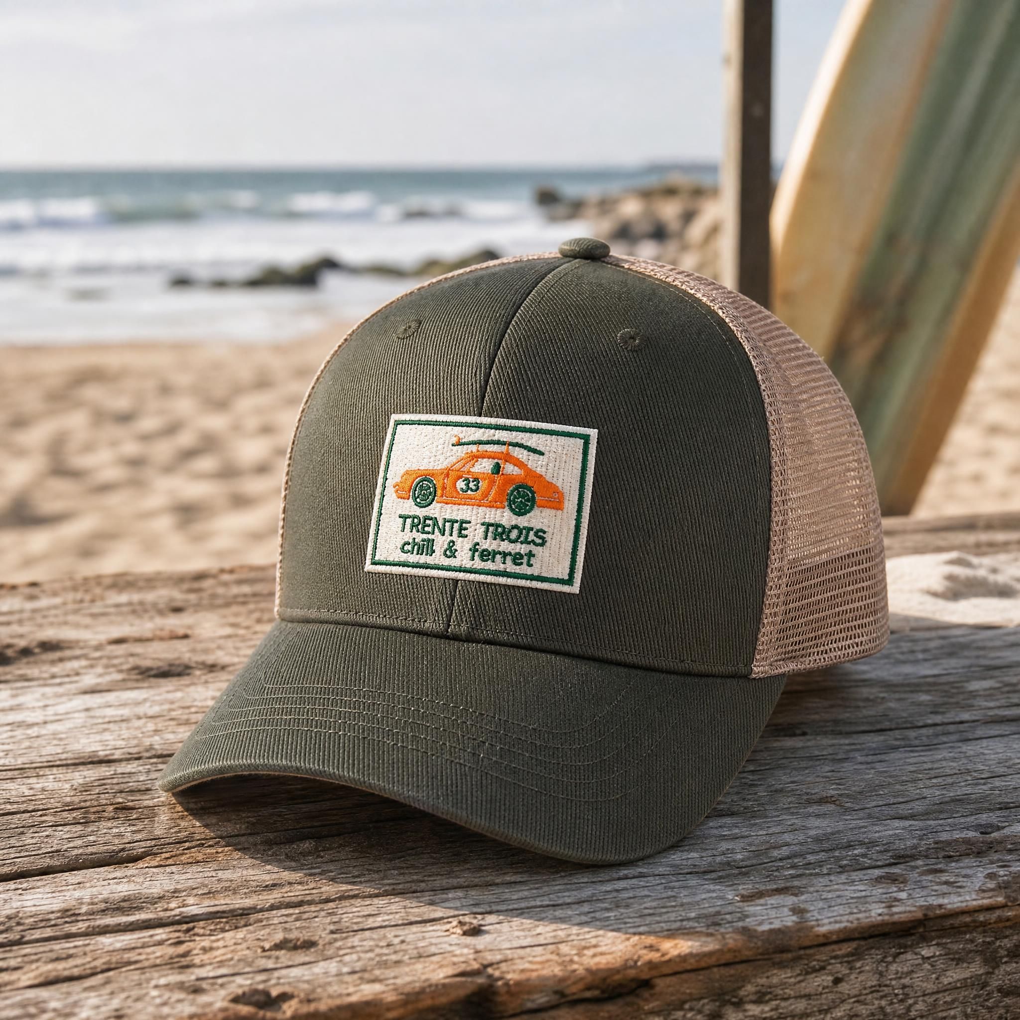 Casquette Porsche kaki – Image 2