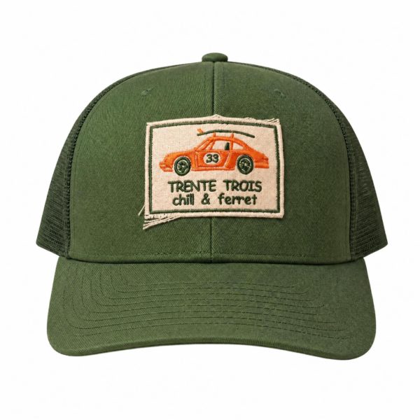 Casquette Porsche vert